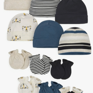 Onesies, Cap and Mitten Set