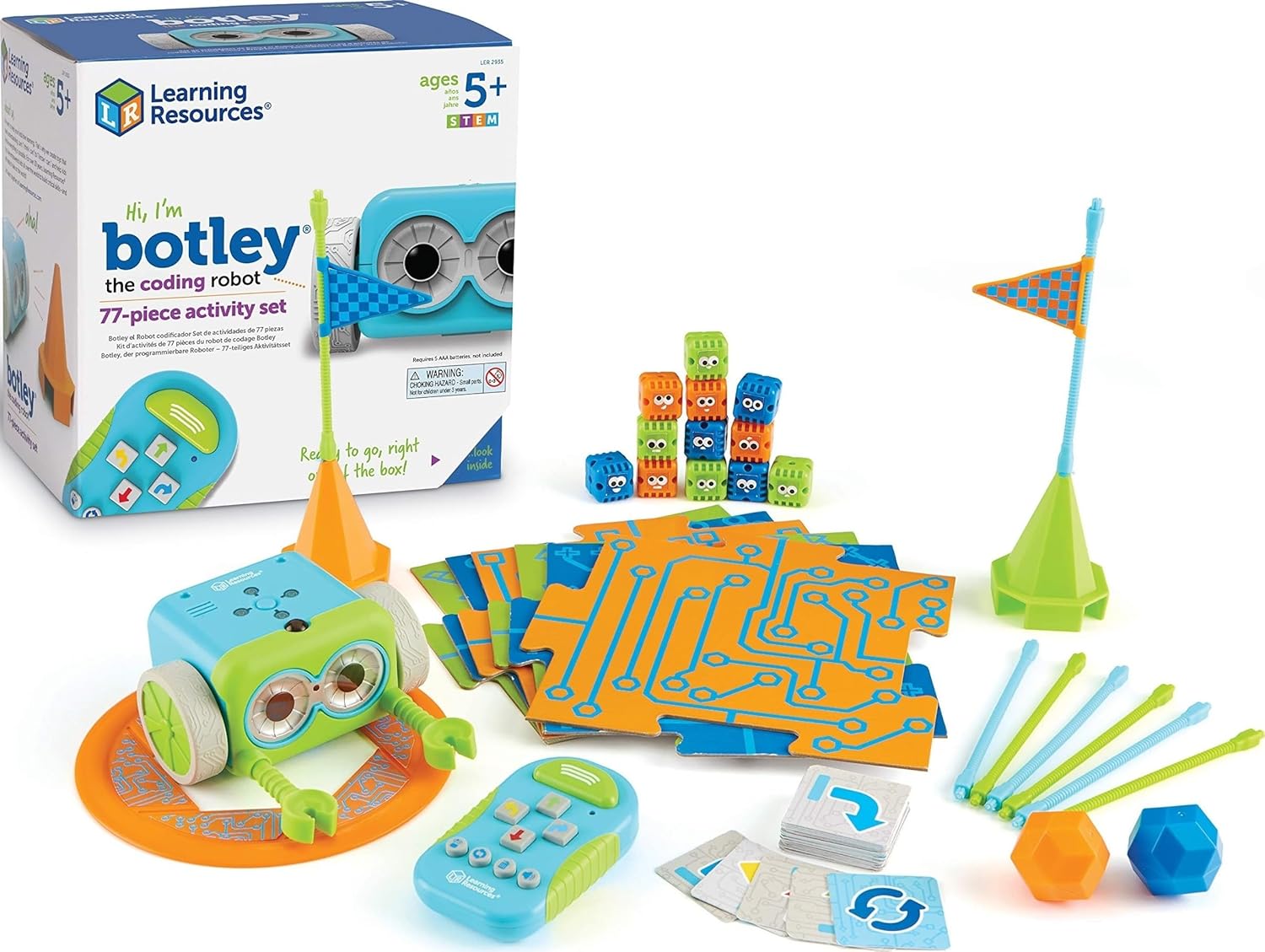 Learning Resources Botley The Coding Robot Activity Set - 77 Pieces