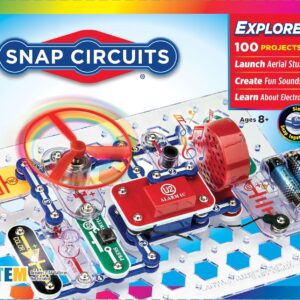 Snap Circuits Jr. SC-100 Electronics Exploration Kit, Over 100 Projects